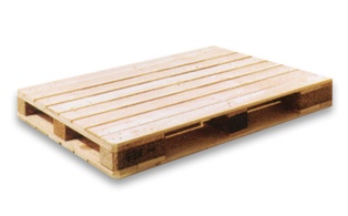 Type: Pine Wood Pallet, Four Way Entry Block